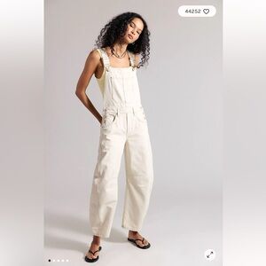 NWT We the Free Good Luck Barrel Overalls